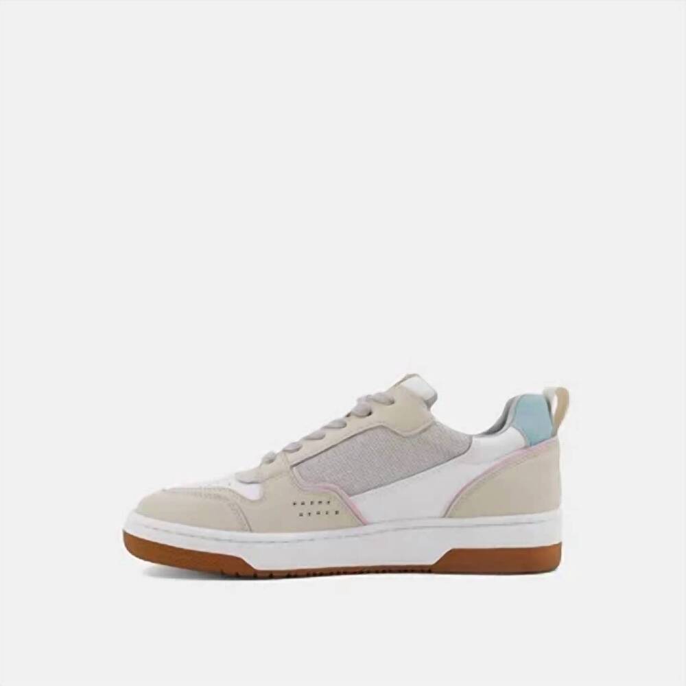 NEW SHU SHOP women's romi sneakers in beige